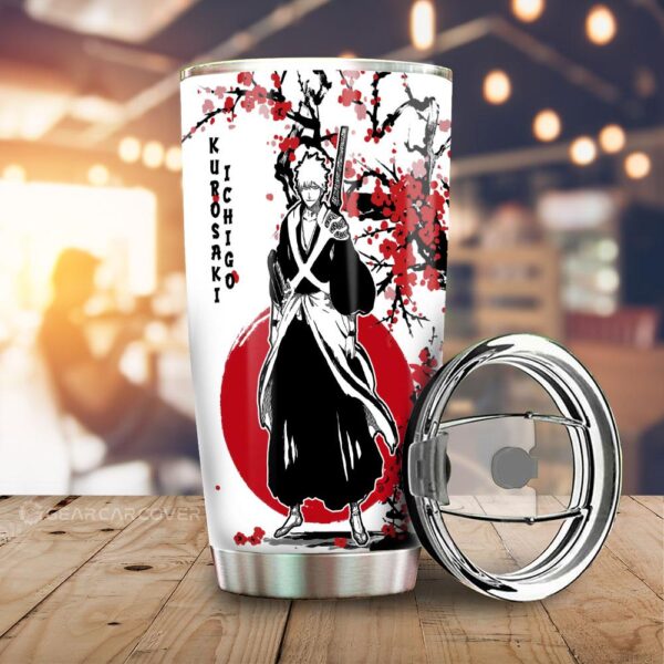 Ichigo Kurosaki Stainless Steel Anime Tumbler Cup Custom Japan Style Anime Bleach