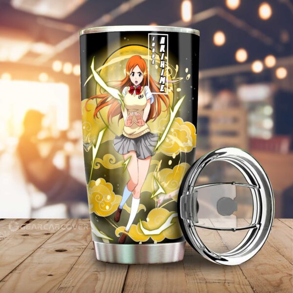 Inoue Orihime Stainless Steel Anime Tumbler Cup Custom Bleach Anime