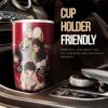 Inuzuka Kiba Stainless Steel Anime Tumbler Cup Custom Anime For Fans