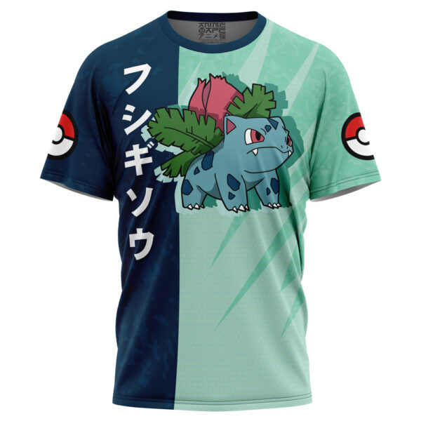 Hooktab Ivysaur Attack Pokemon Shirt Anime T-Shirt