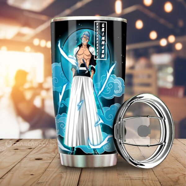 Jaegerjaquez Grimmjow Stainless Steel Anime Tumbler Cup Custom Anime Bleach