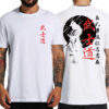 Japan Samurai Spirit T Shirts Bushido Back Print