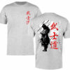 Japan Samurai Spirit T Shirts Bushido Back Print