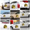 Jinbe Car Sticker Custom One Piece Anime Gold Silhouette Style