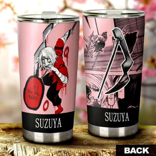 Juuzou Suzuya Stainless Steel Anime Tumbler Cup Custom Tokyo Ghoul Anime