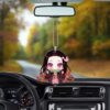 Kamado Nezuko Ornament Custom Anime Demon Slayer Car Accessories