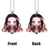 Kamado Nezuko Ornament Custom Anime Demon Slayer Car Accessories