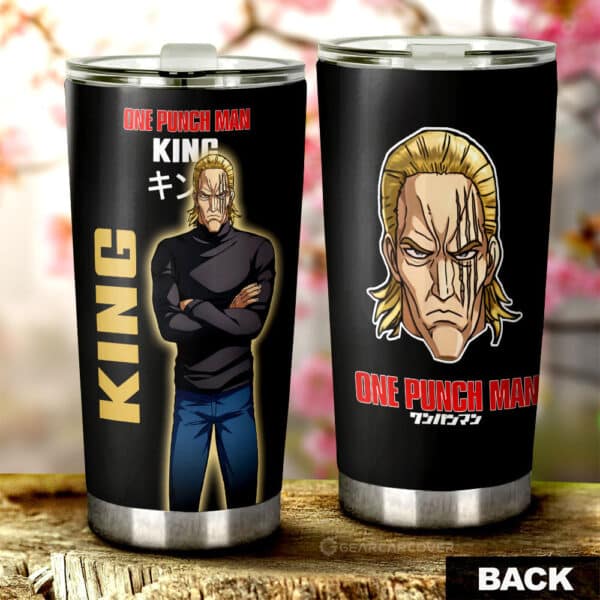 King Stainless Steel Anime Tumbler Cup Custom One Punch Man Anime