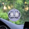 Kitty Friends Halloween Ghost Ornament Custom Car Accessories