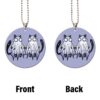 Kitty Friends Halloween Ghost Ornament Custom Car Accessories