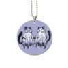 Kitty Friends Halloween Ghost Ornament Custom Car Accessories