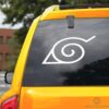 Konoha Symbol Car Sticker Custom Anime Car Accessories