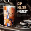 Krillin Stainless Steel Anime Tumbler Cup Custom Dragon Ball For Anime Fans