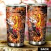 Kyoujuro Rengoku Stainless Steel Anime Tumbler Cup Custom Demon Slayer Anime