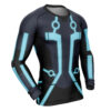 Hooktab Legacy Uniform Tron Long Sleeve Rash Guard Compression Cosplay Anime Gym Shirt