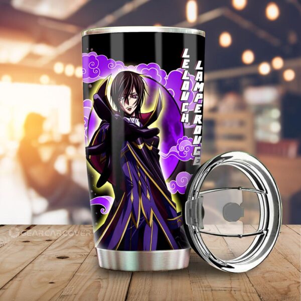 Lelouch Lamperouge Stainless Steel Anime Tumbler Cup Custom One Punch Man Anime