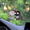 Love Couple Cat Ornament Custom Car Accessories Halloween Decorations