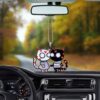 Love Couple Cat Ornament Custom Car Accessories Halloween Decorations