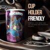 Lucario Stainless Steel Anime Tumbler Cup Custom Anime Galaxy Manga Style