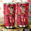 Luffy And Ace Stainless Steel Anime Tumbler Cup Custom One Piece Red Anime