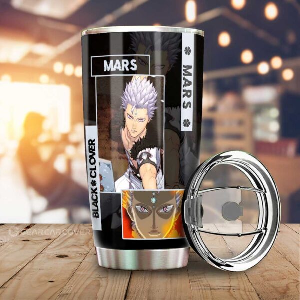 Mars Stainless Steel Anime Tumbler Cup Custom Black Clover Anime