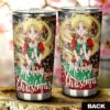 Merry Christmas Sailor Moon Stainless Steel Anime Tumbler Cup Custom Anime