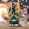 Might Guy Stainless Steel Anime Tumbler Cup Custom Anime Manga Color Style