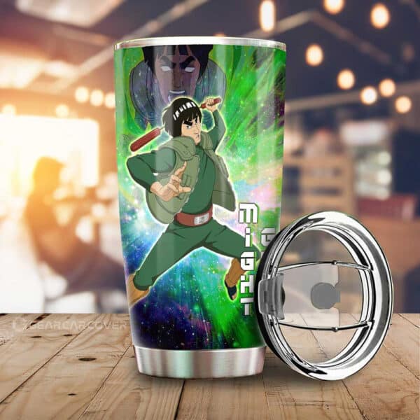 Might Guy Stainless Steel Anime Tumbler Cup Custom Characters Anime
