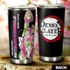 Mitsuri Kanroji Stainless Steel Anime Tumbler Cup Custom Demon Slayer Anime