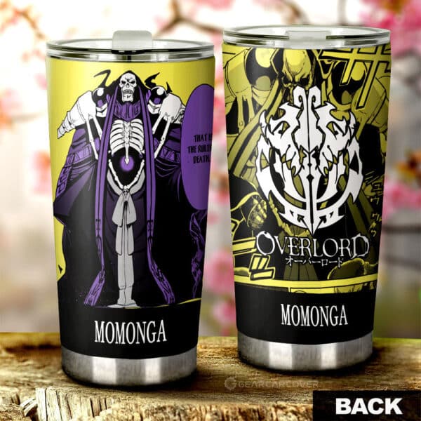 Momonga Stainless Steel Anime Tumbler Cup Custom Overlord Anime For Car