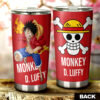 Monkey D. Luffy Stainless Steel Anime Tumbler Cup Custom Anime For One Piece Fans