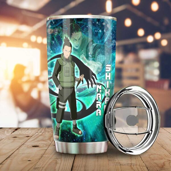 Nara Shikamaru Stainless Steel Anime Tumbler Cup Custom Characters Anime