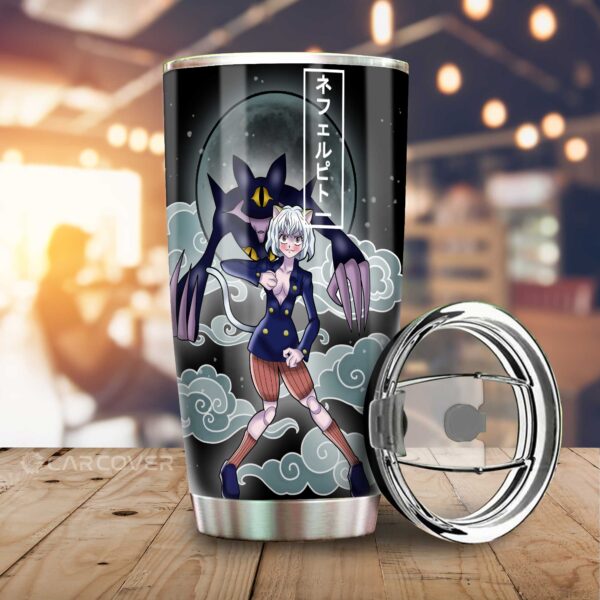 Neferpitou Stainless Steel Anime Tumbler Cup Custom Hunter x Hunter Anime