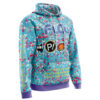 Hooktab Neon FLCL Anime Hoodie