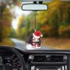 Nezuko Santa Claus Ornament Custom Anime Demon Slayer Car Accessories Christmas Decorations