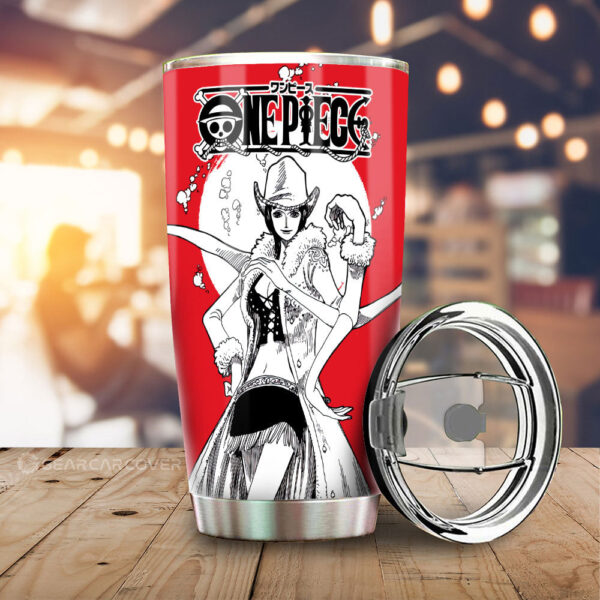 Nico Robin Stainless Steel Anime Tumbler Cup Custom Manga Style One Piece Anime