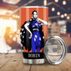 Nico Robin Stainless Steel Anime Tumbler Cup Custom One Piece Manga Style