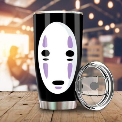 No Face Stainless Steel Anime Tumbler Cup Custom Spirited Away