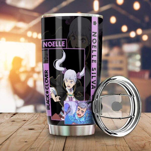 Noelle Silva Stainless Steel Anime Tumbler Cup Custom Black Clover Anime