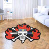 One Piece Rug Kid Pirates Flag Rug Anime Custom Shaped Rug Anime Rug