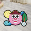 One Piece Rug Big Mom Pirates Flag Rug Anime Custom Shaped Rug Anime Rug