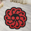 One Piece Rug Kuja Pirates Flag Rug Anime Custom Shaped Rug Anime Rug