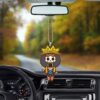 One Piece Brook Ornament Custom Anime Car Interior Accessories