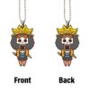 One Piece Brook Ornament Custom Anime Car Interior Accessories