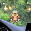 One Piece Franky Ornament Custom Anime Car Interior Accessories