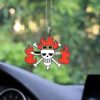 One Piece Kid Pirates Flag Ornament Custom Anime Car Accessories