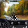 One Piece Kuja Pirates Flag Ornament Custom Anime Car Interior Accessories