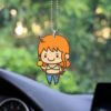 One Piece Nami Ornament Custom Anime Car Interior Accessories