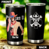 One Piece Portgas D. Ace Personalized Stainless Steel Anime Tumbler Cup