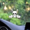 One Piece Roger Pirates Flag Ornament Custom Anime Car Interior Accessories